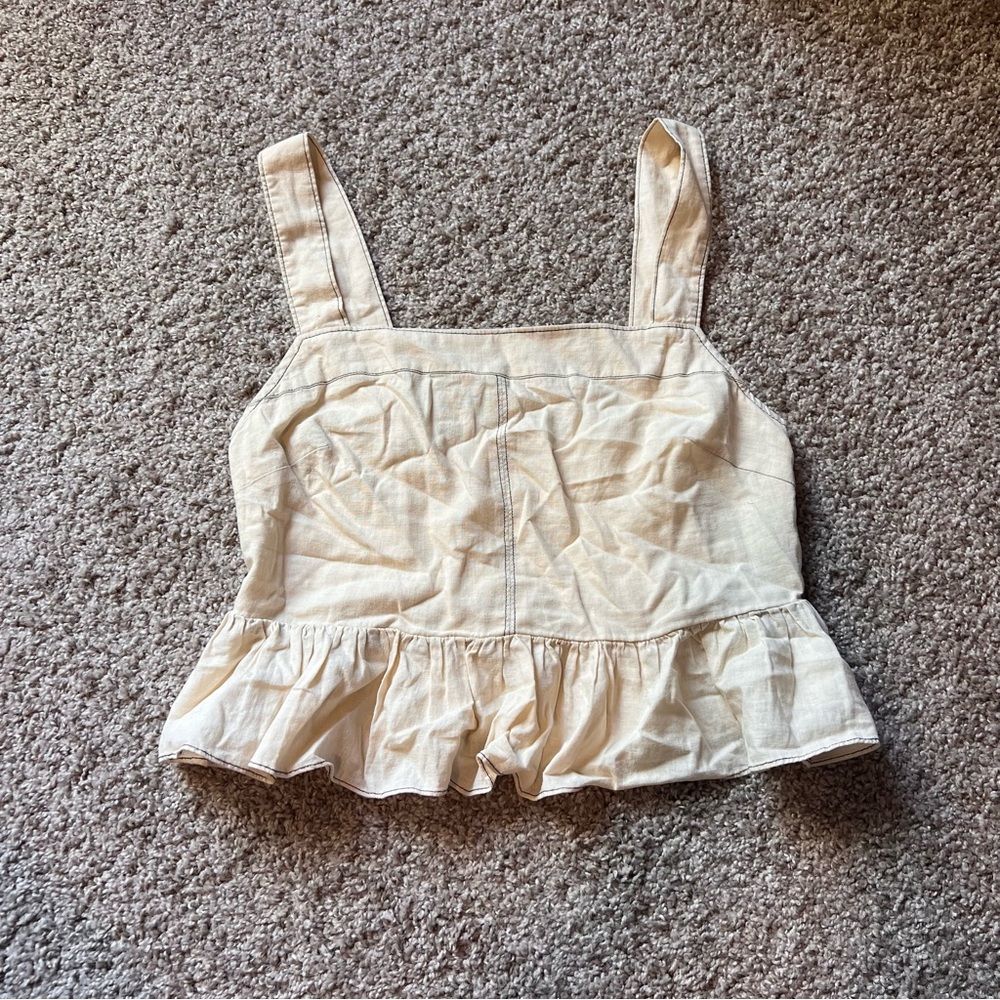 Urban Outfitters Peplum Crop Top